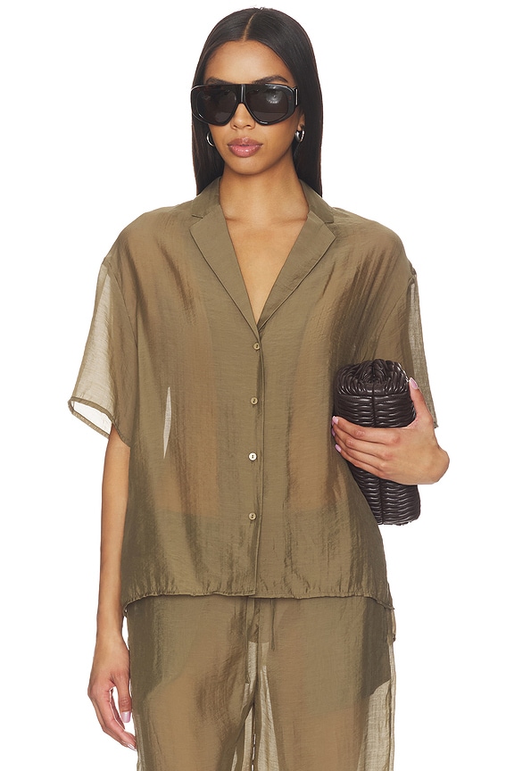 view 1 of 5 CAMISA MANON in Dark Khaki