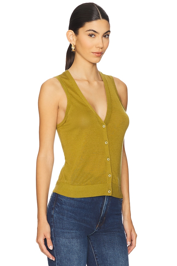 view 2 of 5 ЖИЛЕТ DENE in Light Olive