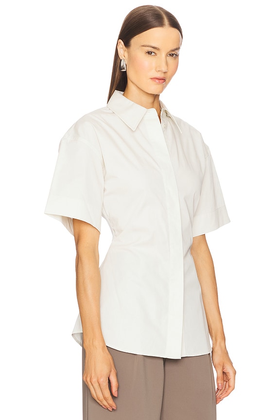 view 2 of 5 Aven Shirt in Chalk