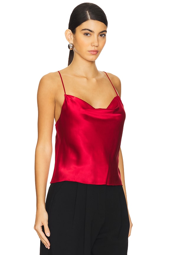 view 2 of 4 Haim Silk Cami Top in Red
