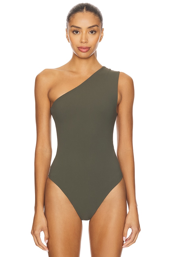 view 2 of 7 Jino Bodysuit in Army Green