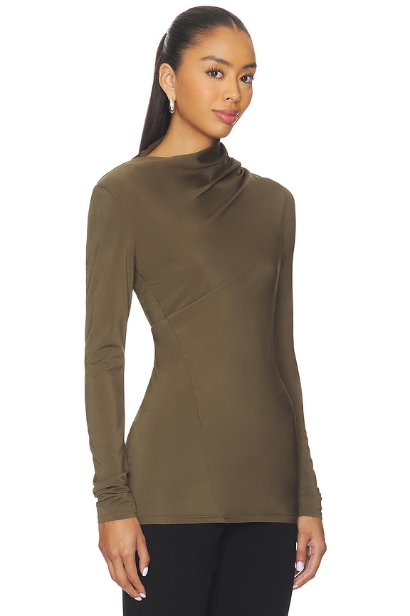 view 2 of 5 Auda Top in Olive