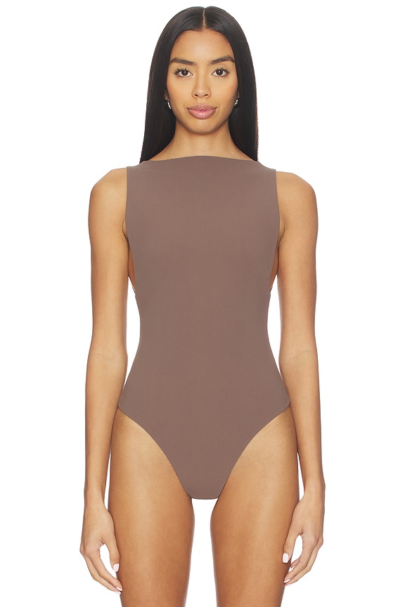 view 2 of 6 Rian Bodysuit in Mocha