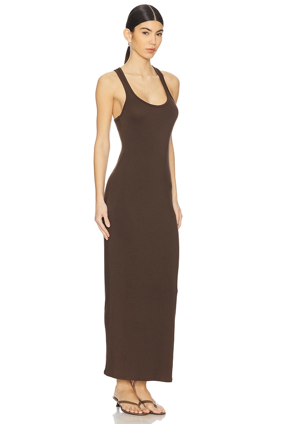 view 2 of 3 ПЛАТЬЕ LYLA in Saddle Brown