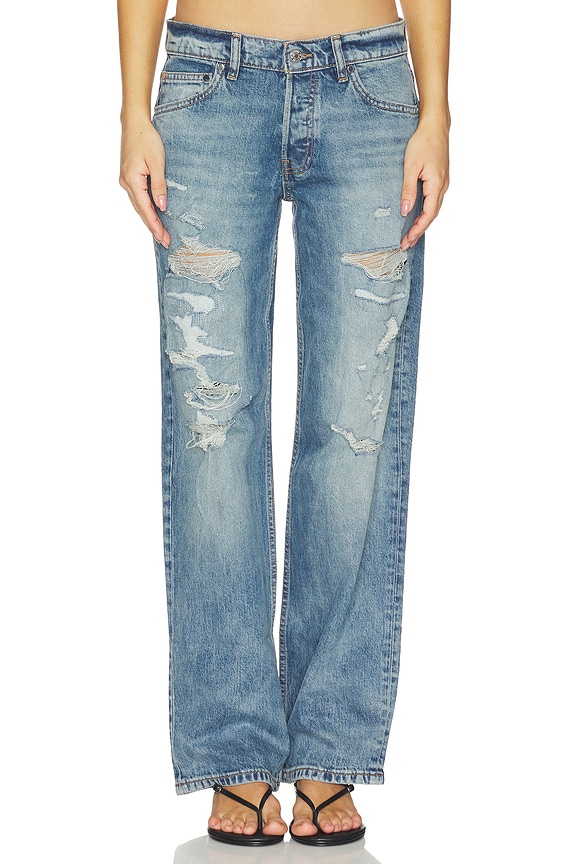 view 2 of 7 Low Rise Baggy Jeans in Wylder