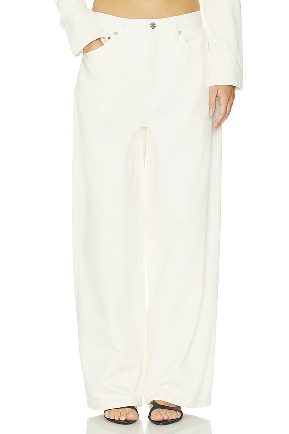 view 1 of 6 Brea Relaxed Baggy Jeans in Bone