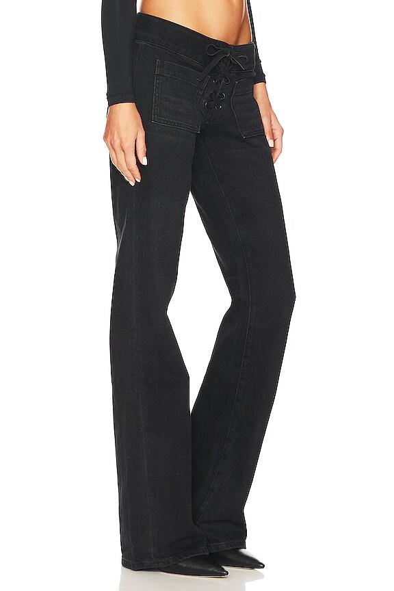 view 2 of 4 PIERNA RECTA LACE UPS in Fox