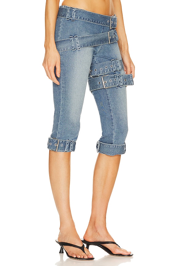 view 2 of 5 Buckle Capris in Luca