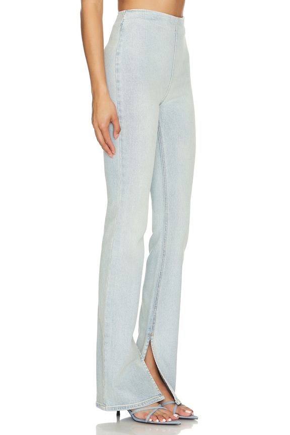 view 2 of 4 Split Hem Jegging in Shoreline
