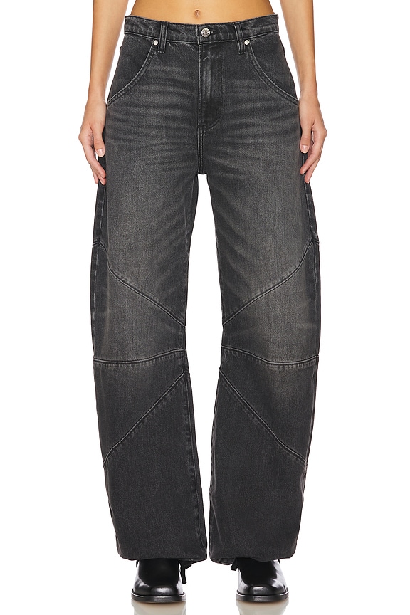 view 2 of 7 Frederic Barrel Jeans in Tramonto