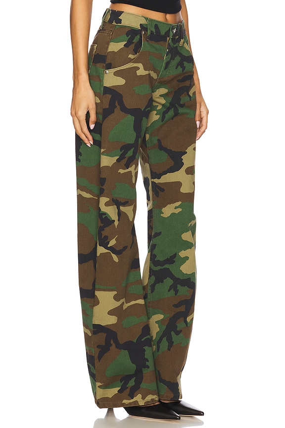 view 2 of 6 Enzo Mid Rise Barrel in Camo