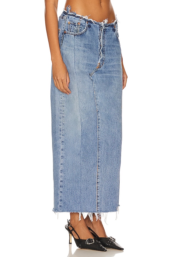 view 2 of 4 Vintage Robin Skirt in Denim Medium