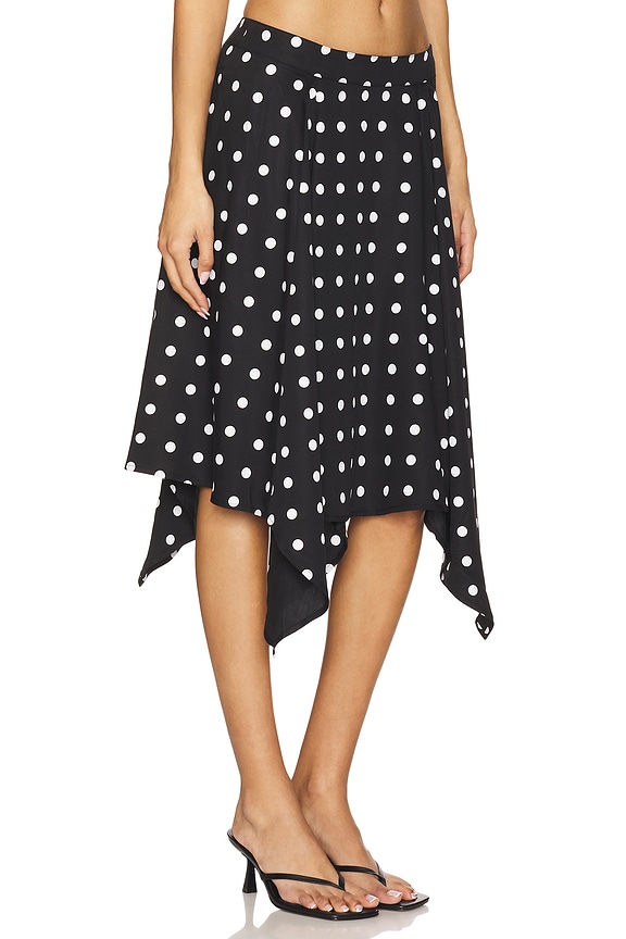 view 2 of 6 City Skirt in Polka Dot