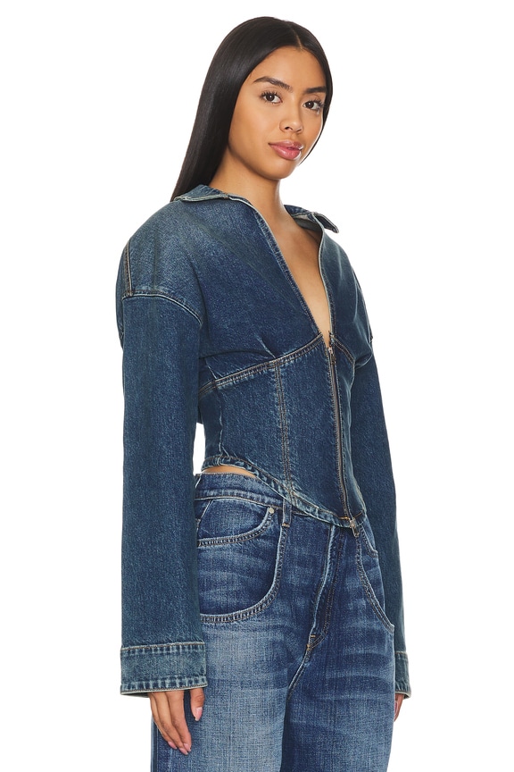 view 2 of 4 Joni Top in Blue Dream