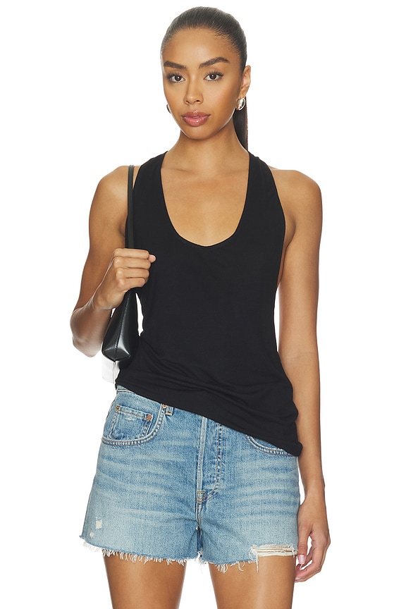 view 1 of 4 CAMISETA TIRANTES VALLEY RACER in Black