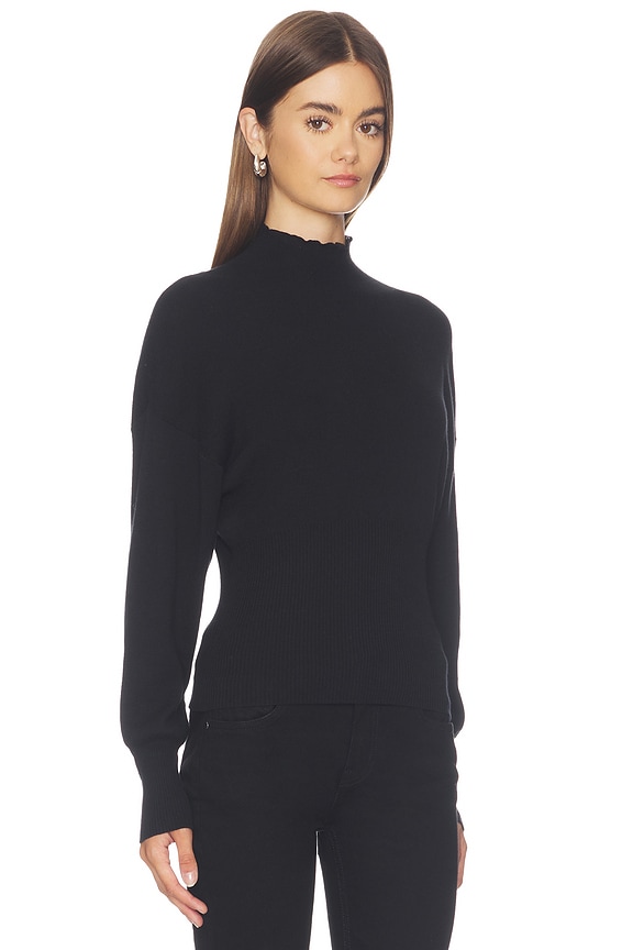view 2 of 4 Forest Turtleneck Top in Black