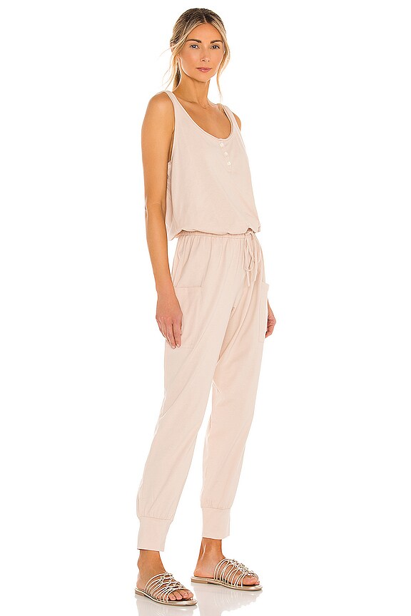 view 2 of 3 Brie Cargo Jumpsuit in Antique Rose