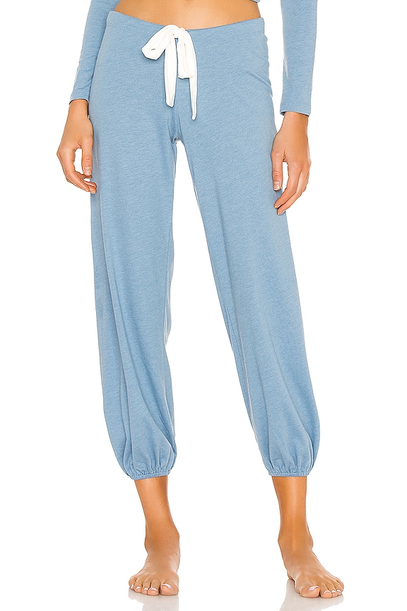view 1 of 4 Heather Cropped Pant in Blue Shadow Blues