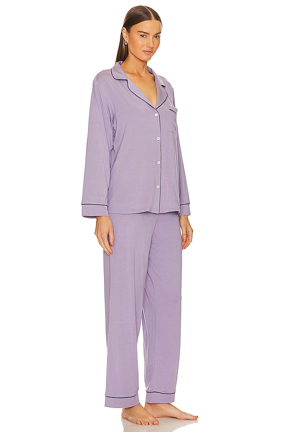 view 2 of 3 CONJUNTO PIJAMA GISELE in Delphinium & Nightshadow Blue