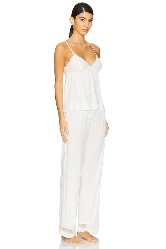 view 2 of 3 Mia Cami And Pant PJ Set in Ivory