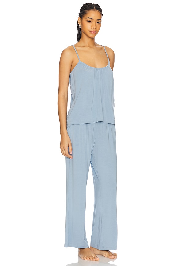view 2 of 4 Gisele Cami & Pant PJ Set in Faded Denim