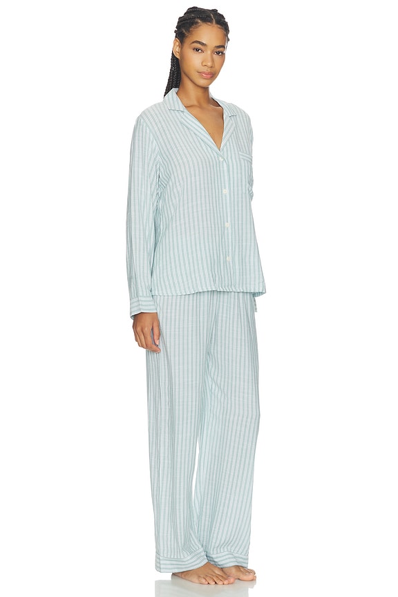 view 2 of 4 CONJUNTO PIJAMA NAUTICO in Regatta Stripe Seagrass & White