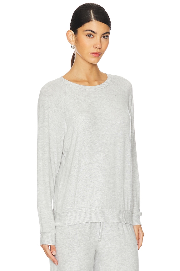 view 2 of 4 COZY TIME CREW NECK 풀오버 in Light Heather Grey