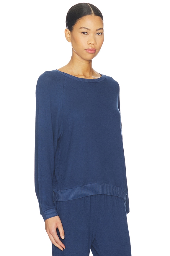 view 2 of 4 Cozy Time Crew Neck Pullover in Navy