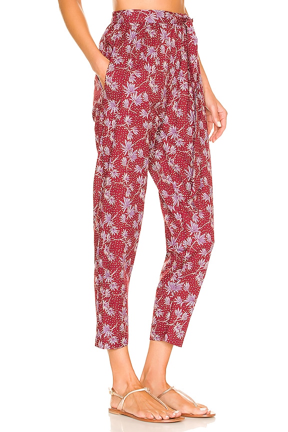 view 2 of 4 HUDSON パンツ in Brick & Delphinium