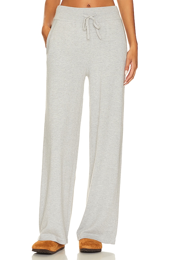 eberjey Recycled Sweater Pant in Heather Grey | REVOLVE