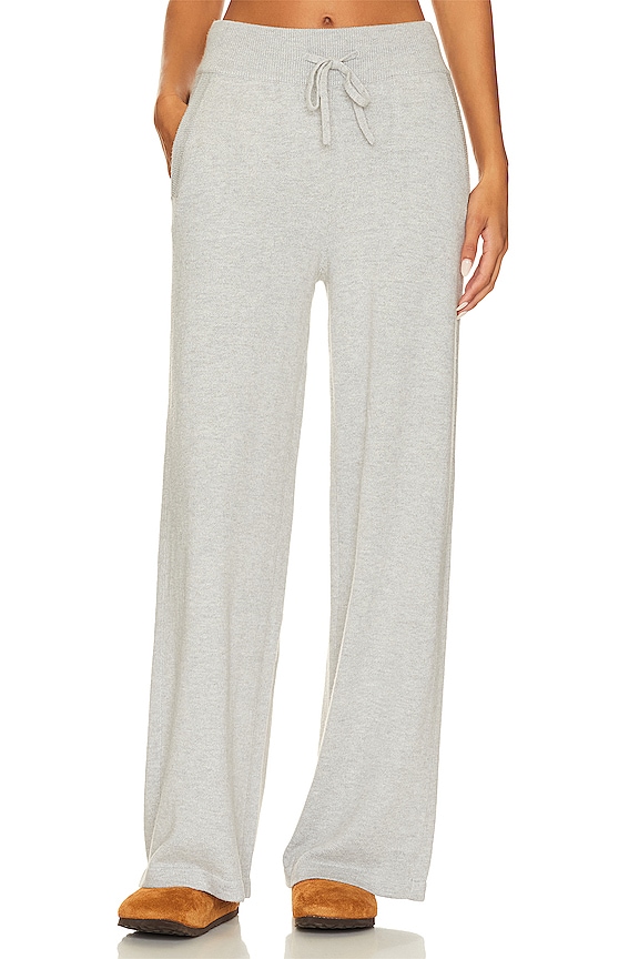 view 1 of 4 Recycled Sweater Pant in Heather Grey