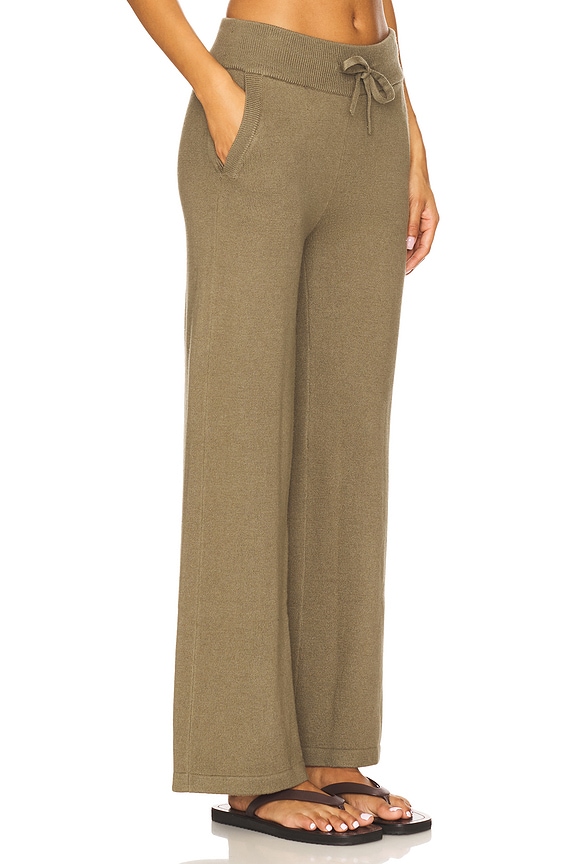 view 2 of 6 Recycled Sweater Pant in Smokey Olive