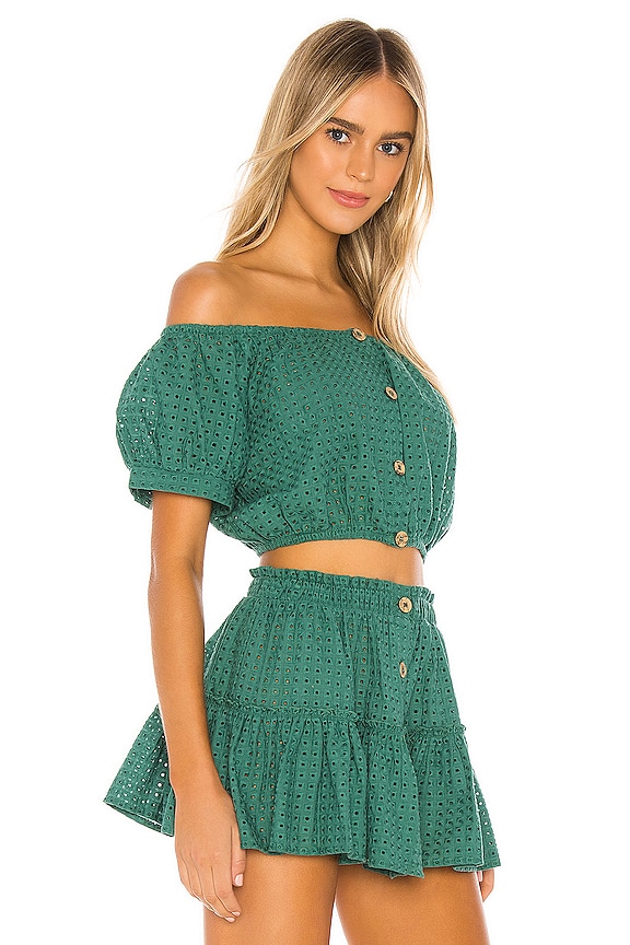 view 2 of 5 Portola Harper Blouse in Palm