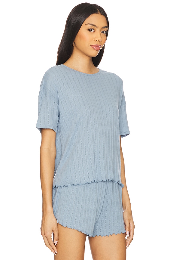 view 2 of 4 T-SHIRT in Faded Denim