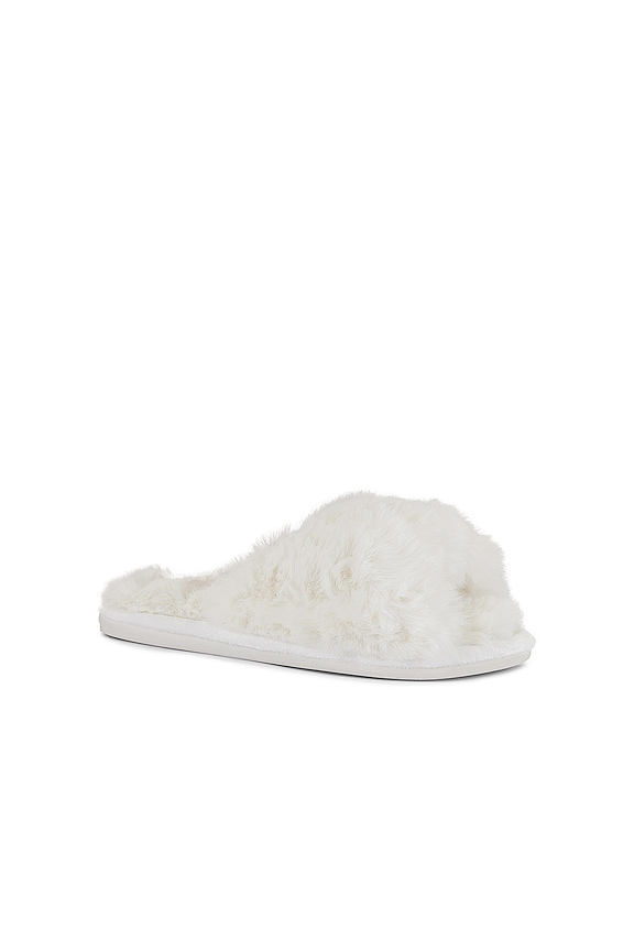 view 2 of 5 PLUSH 슬리퍼 in Ivory