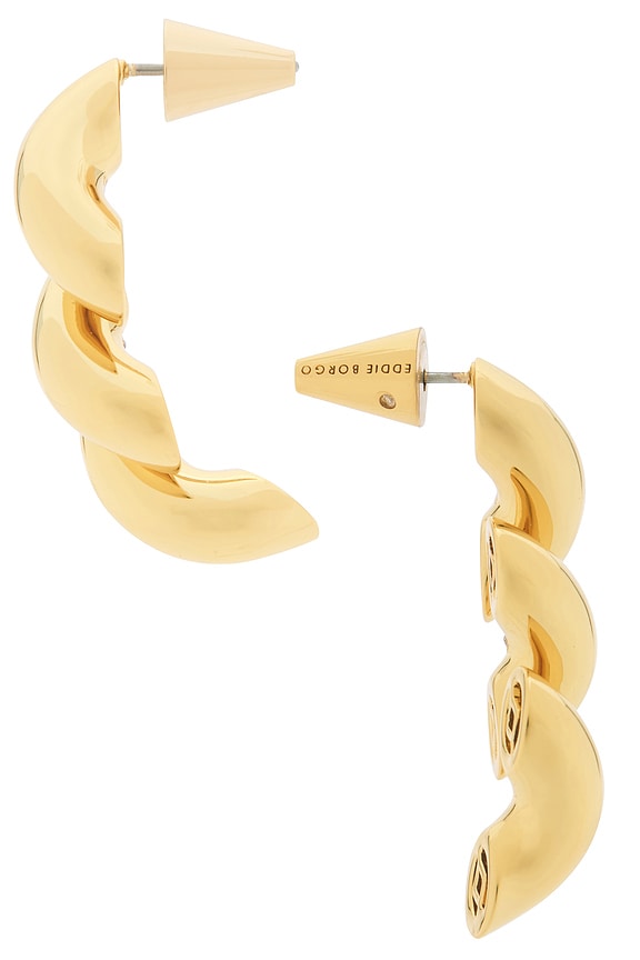 view 2 of 2 Torsade Drop Earrings in Gold