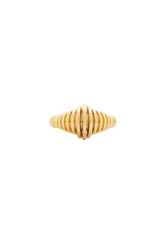 view 1 of 4 Discus Ring in Gold