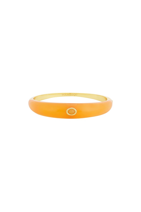 view 2 of 4 Callie Cuff Bracelet in Amber & Aragonite