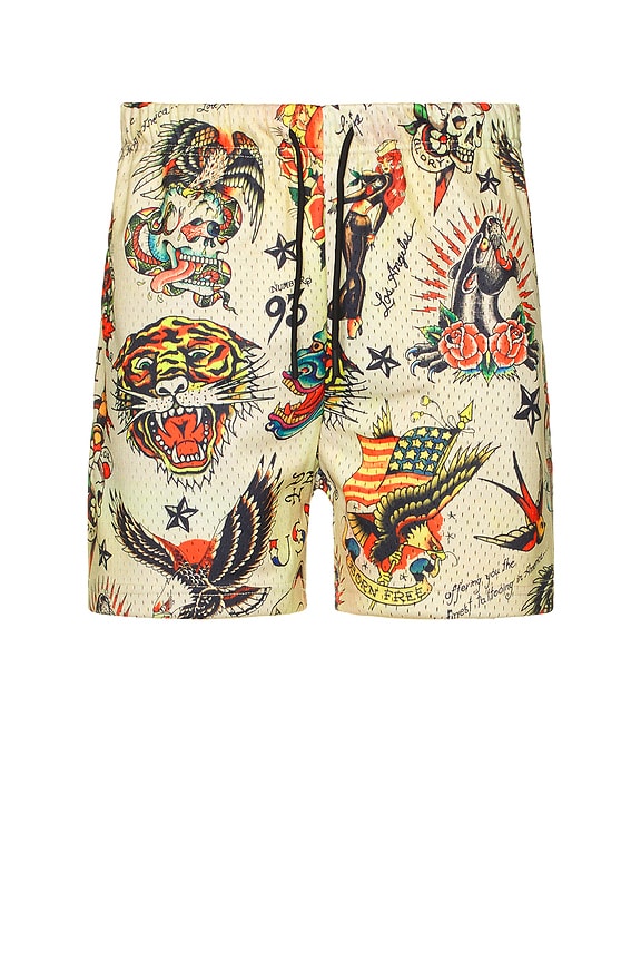 view 2 of 3 Flashboard Mesh Short in Multi