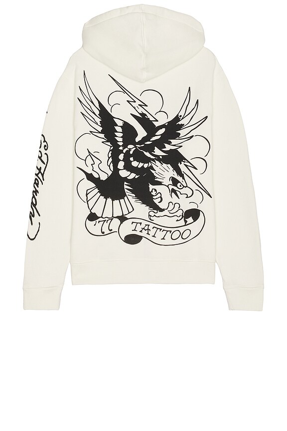 view 2 of 4 CAPUCHA CON CREMALLERA EAGLE in Ivory