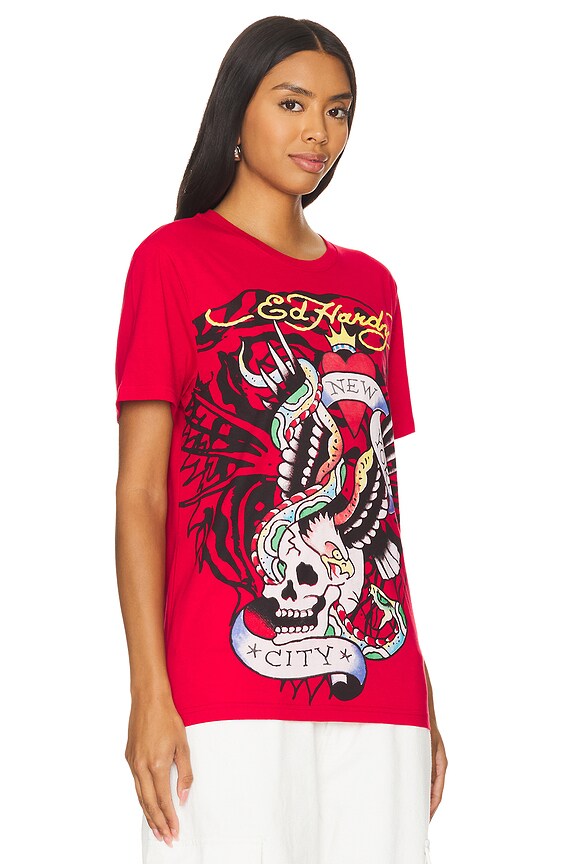 view 2 of 4 Tシャツ in Red
