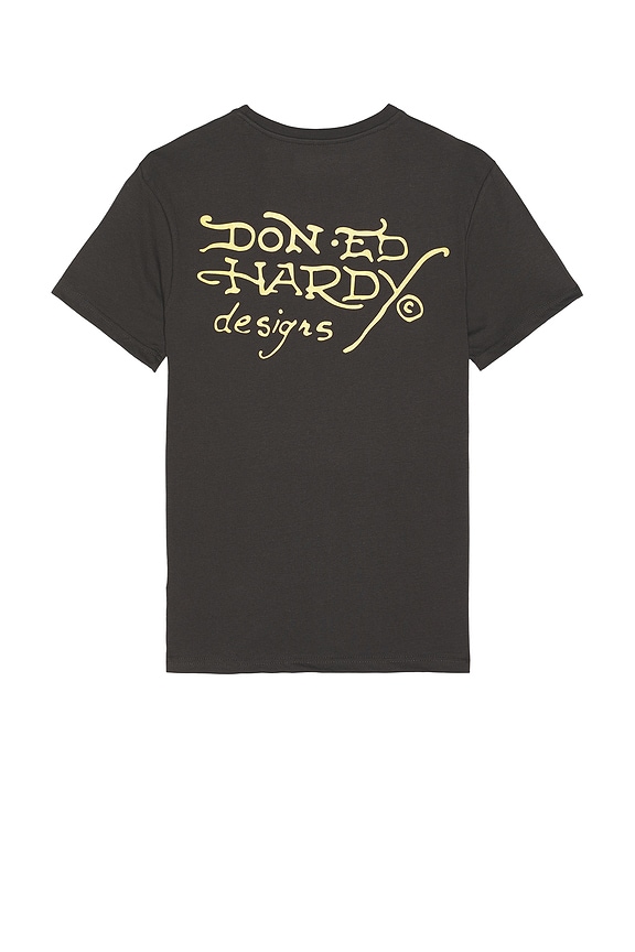 view 2 of 4 Eagle Tee in Charcoal