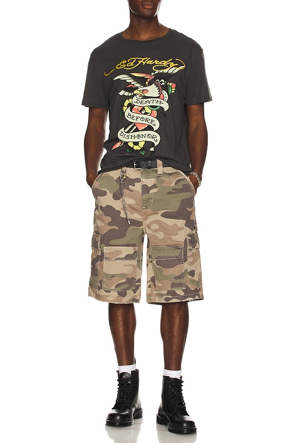 view 4 of 4 Eagle Tee in Charcoal