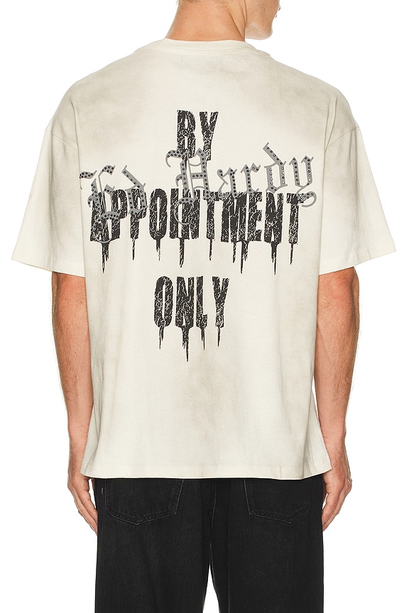 view 2 of 5 By Appointment Only Panther Wings Boxy Tee in Vintage Ivory