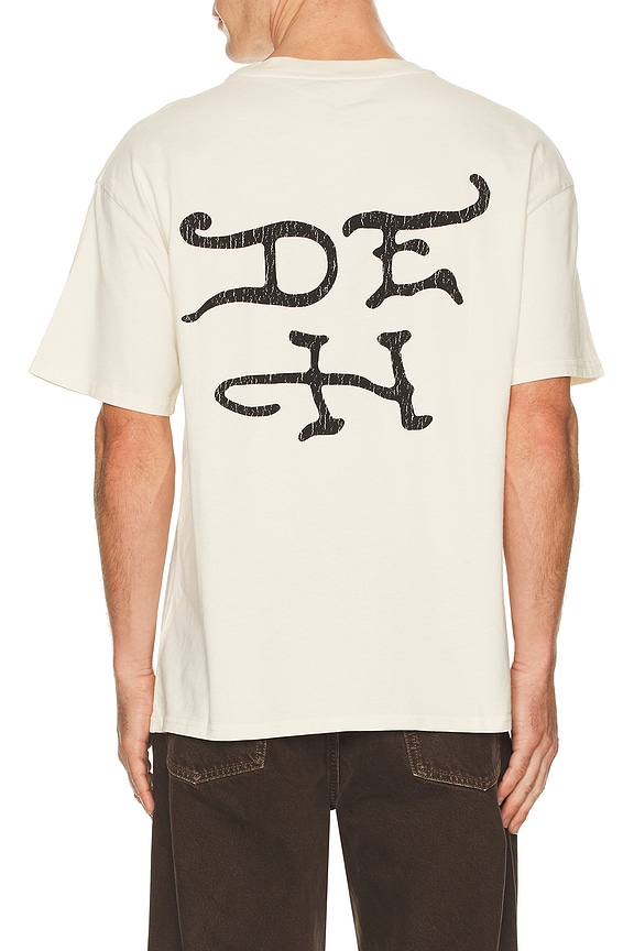 view 2 of 5 Skele Rhinestone Boxy Tee in Ivory