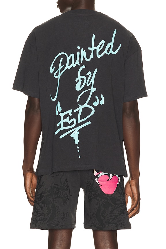 view 2 of 5 Panteras Boxy Tee in Dark Grey