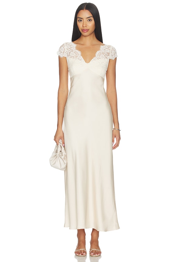 view 1 of 3 Leni Dress in Ecru