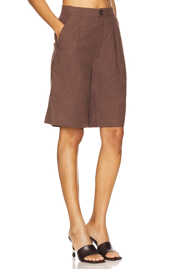view 2 of 6 BERMUDAS DE LINO. DION in Brown