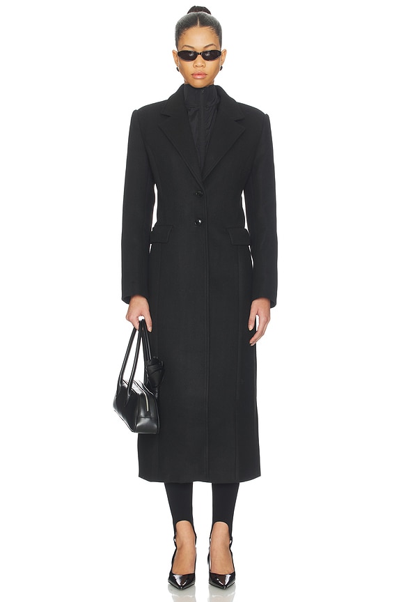 view 2 of 4 CINDY 코트 in Black