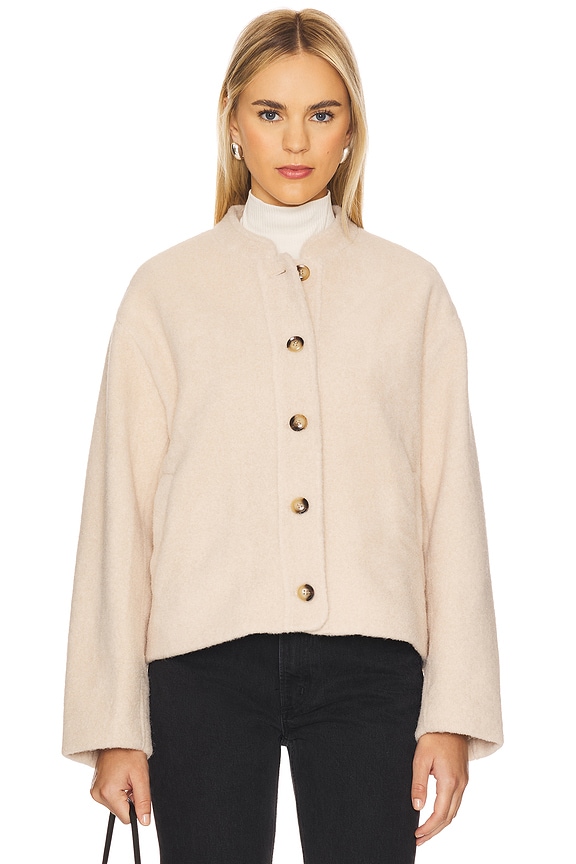 view 2 of 5 JULES 반쪽 코트 in Beige